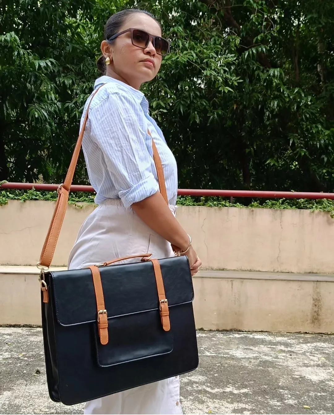 Verde Krsna Laptop Bag