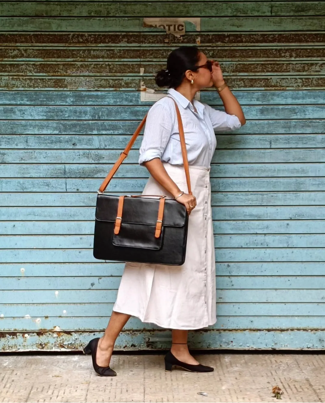 Verde Krsna Laptop Bag