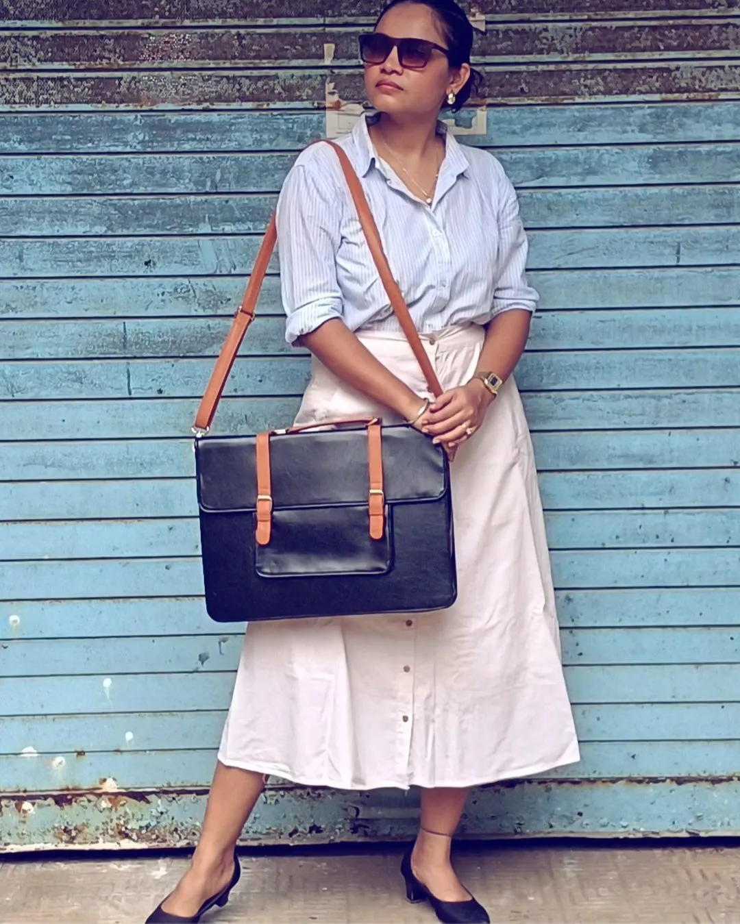 Verde Krsna Laptop Bag