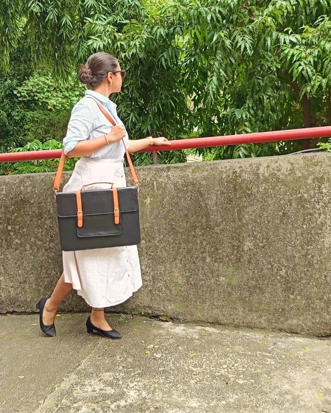 Verde Krsna Laptop Bag