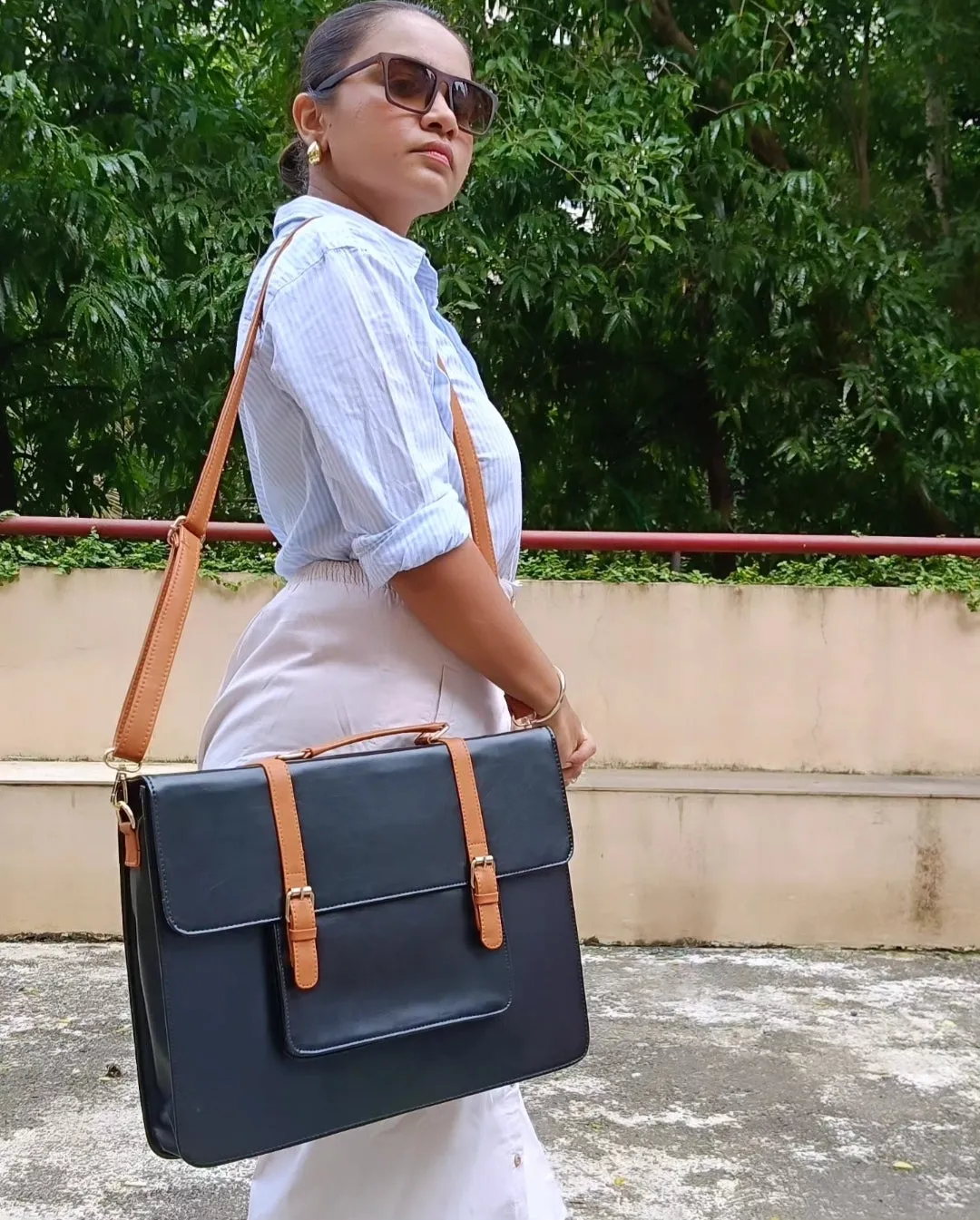 Verde Krsna Laptop Bag