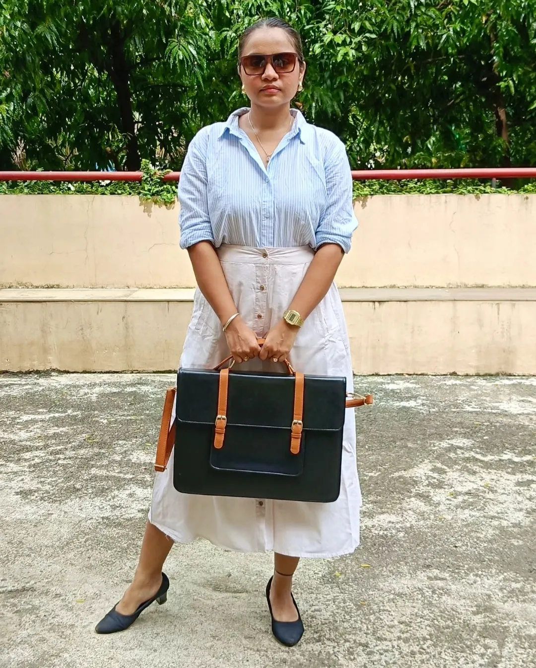 Verde Krsna Laptop Bag