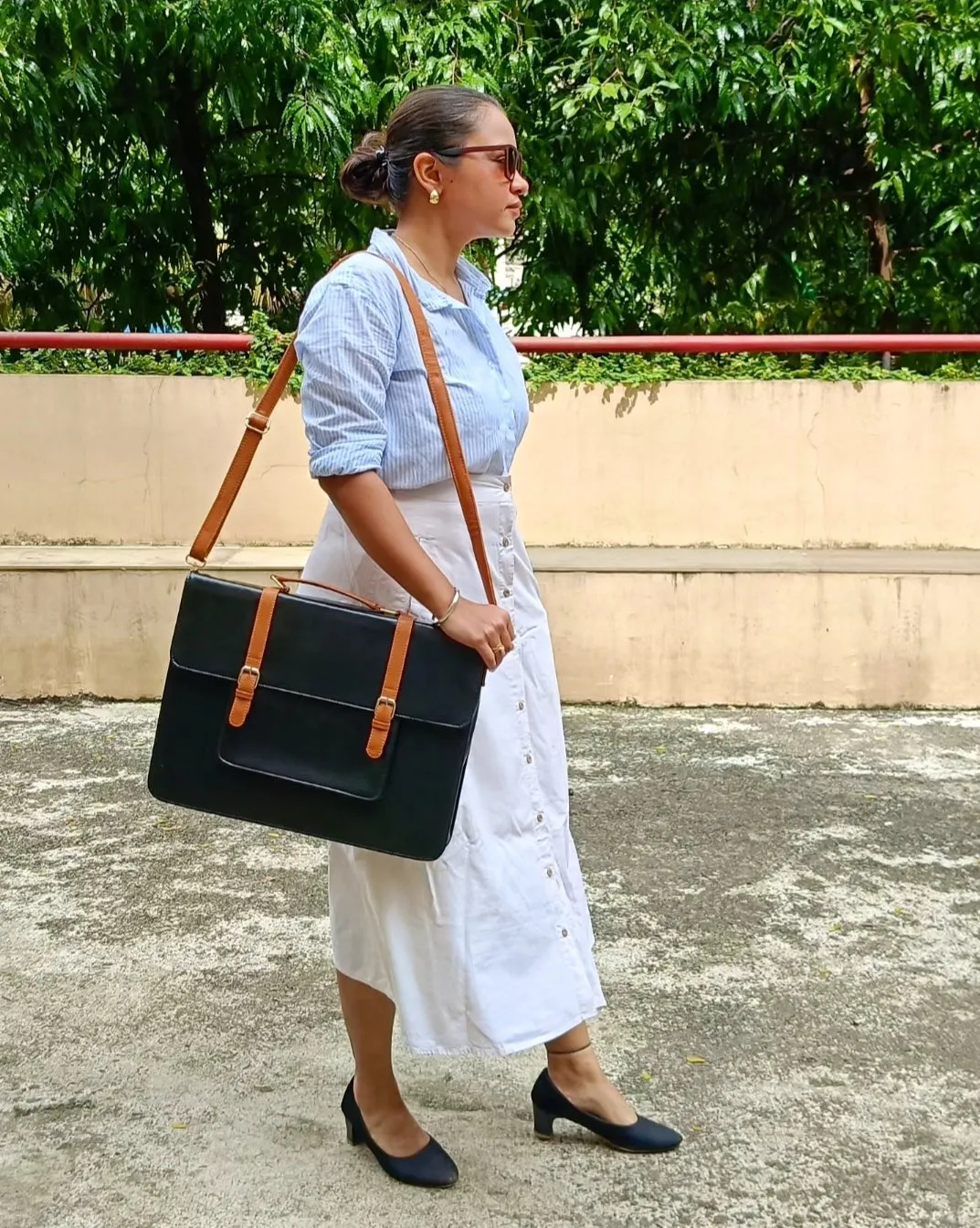 Verde Krsna Laptop Bag