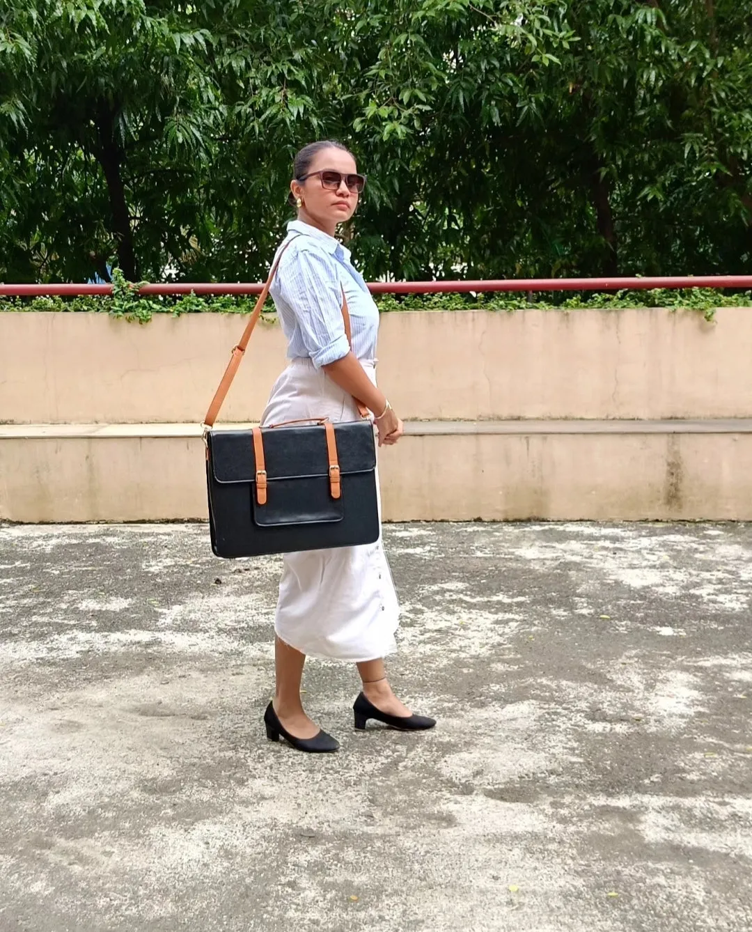 Verde Krsna Laptop Bag