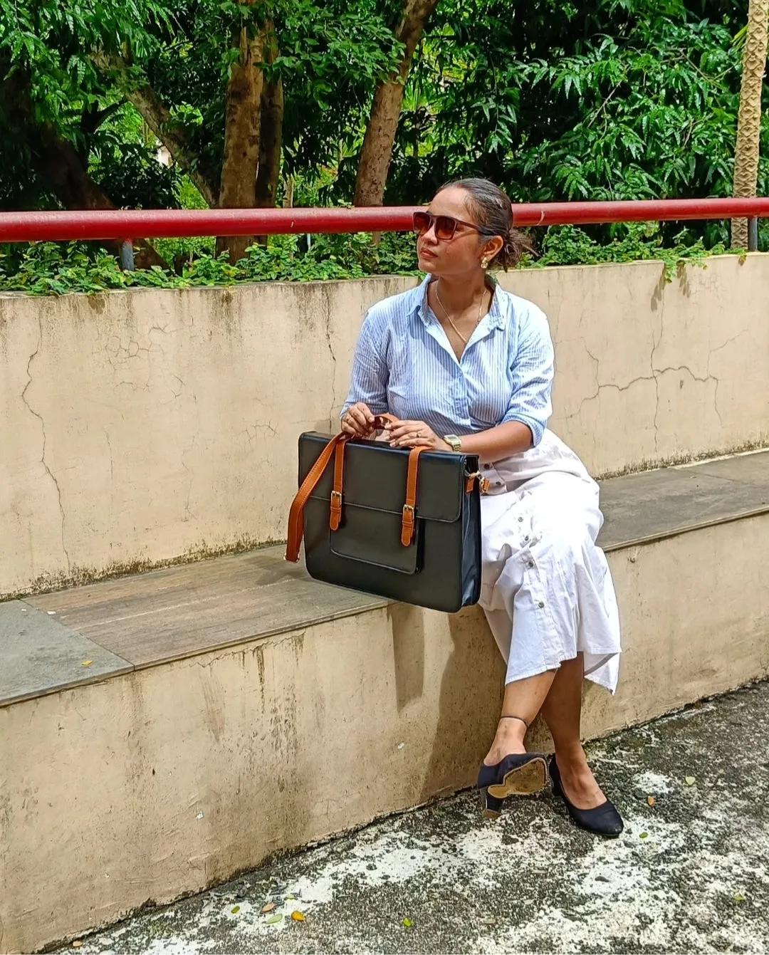 Verde Krsna Laptop Bag
