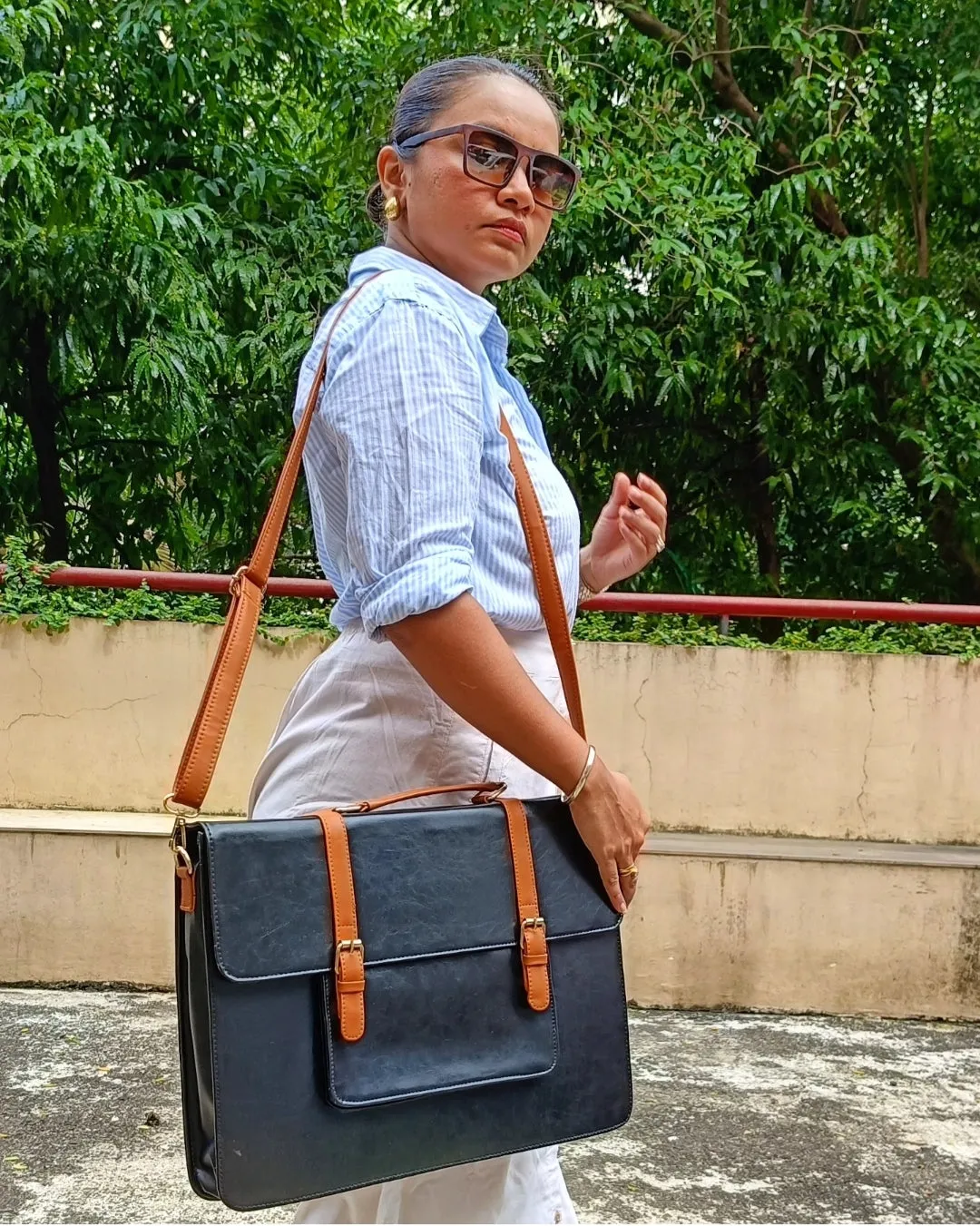 Verde Krsna Laptop Bag