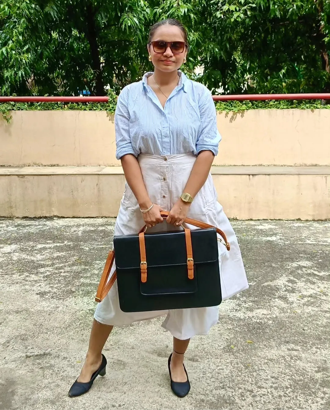Verde Krsna Laptop Bag