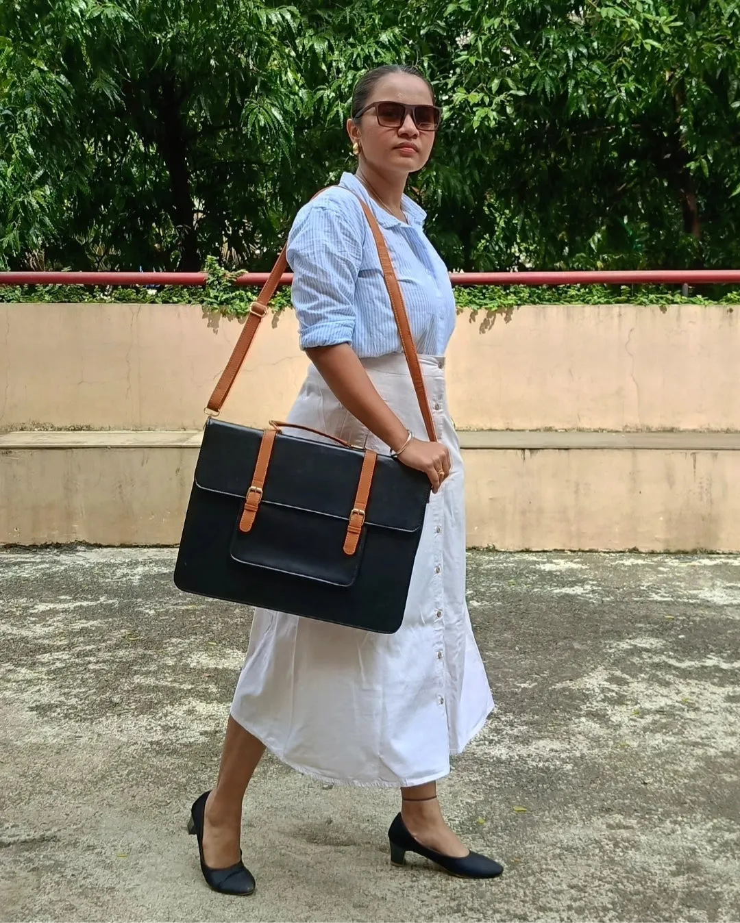 Verde Krsna Laptop Bag