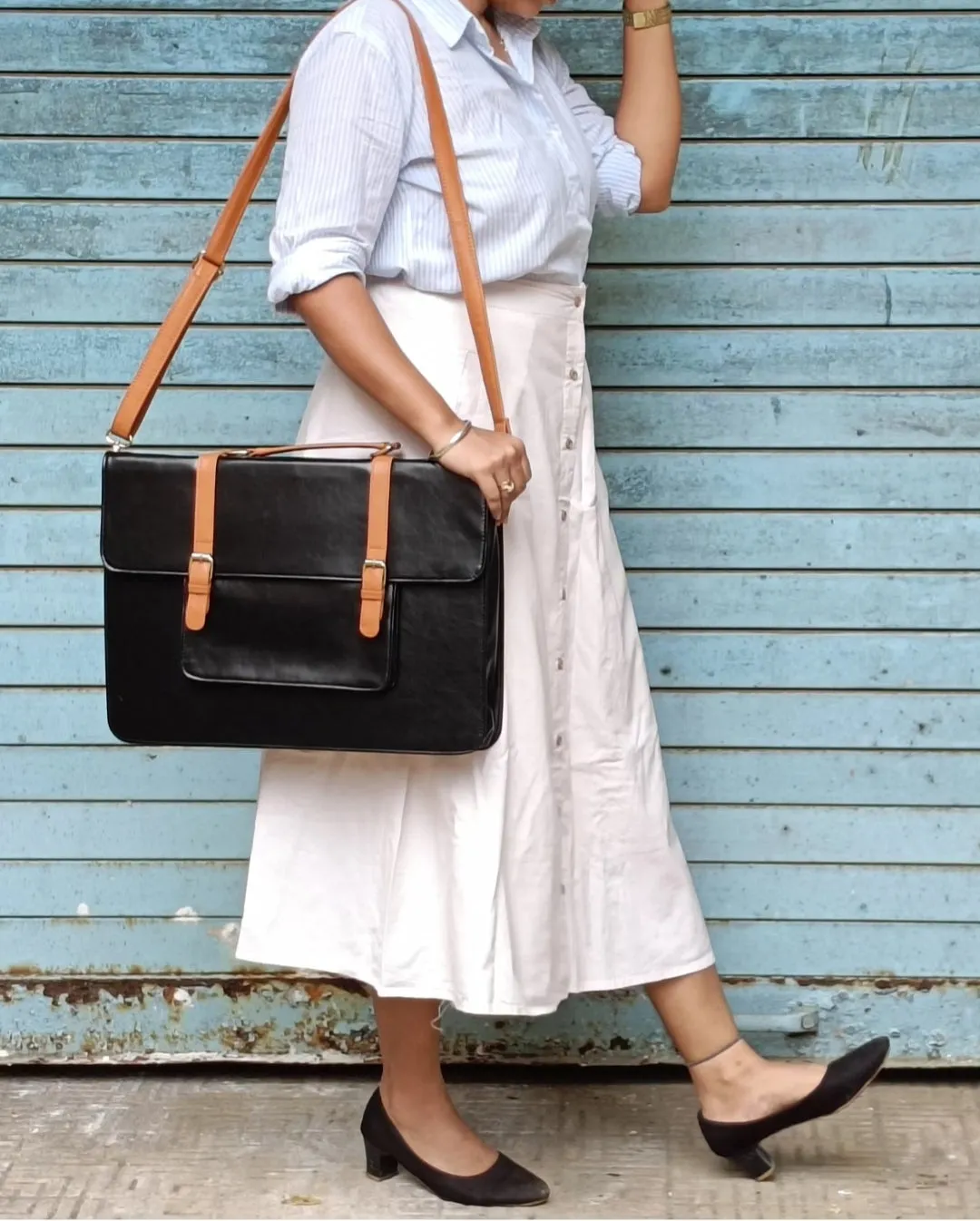 Verde Krsna Laptop Bag