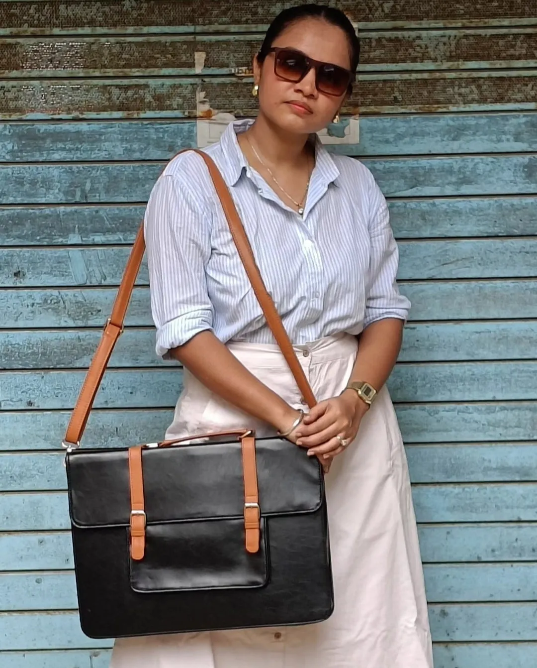 Verde Krsna Laptop Bag