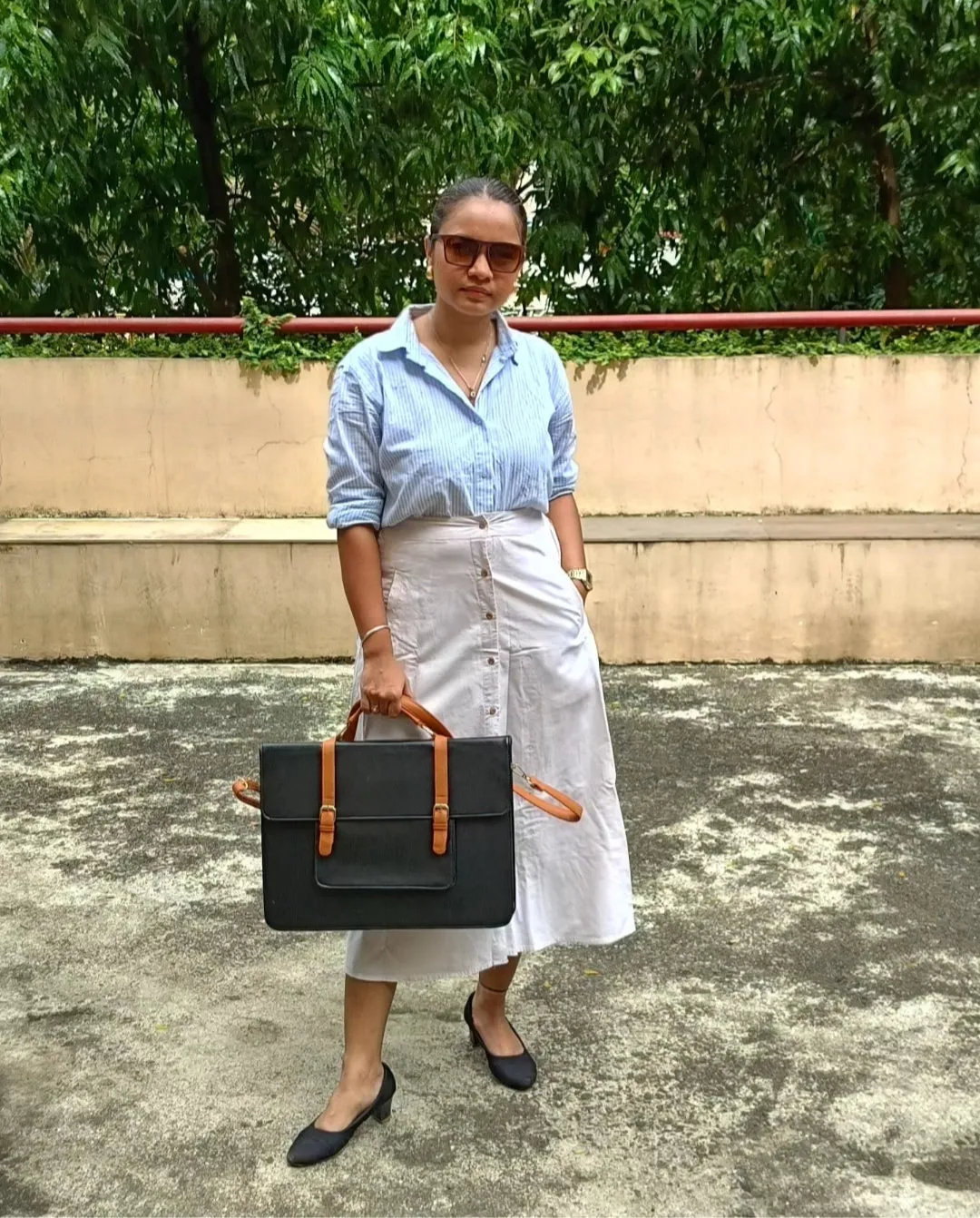 Verde Krsna Laptop Bag