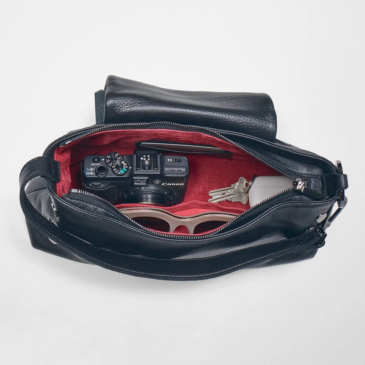 VIP SATCHEL - Black/Gunmetal