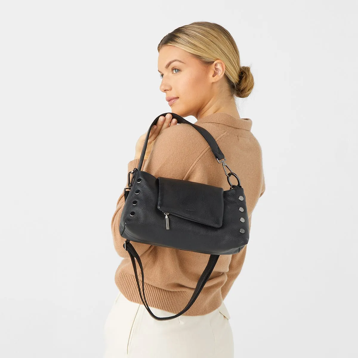 VIP SATCHEL - Black/Gunmetal