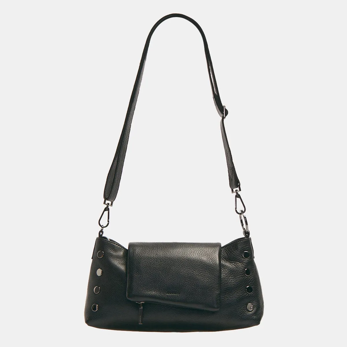 VIP SATCHEL - Black/Gunmetal