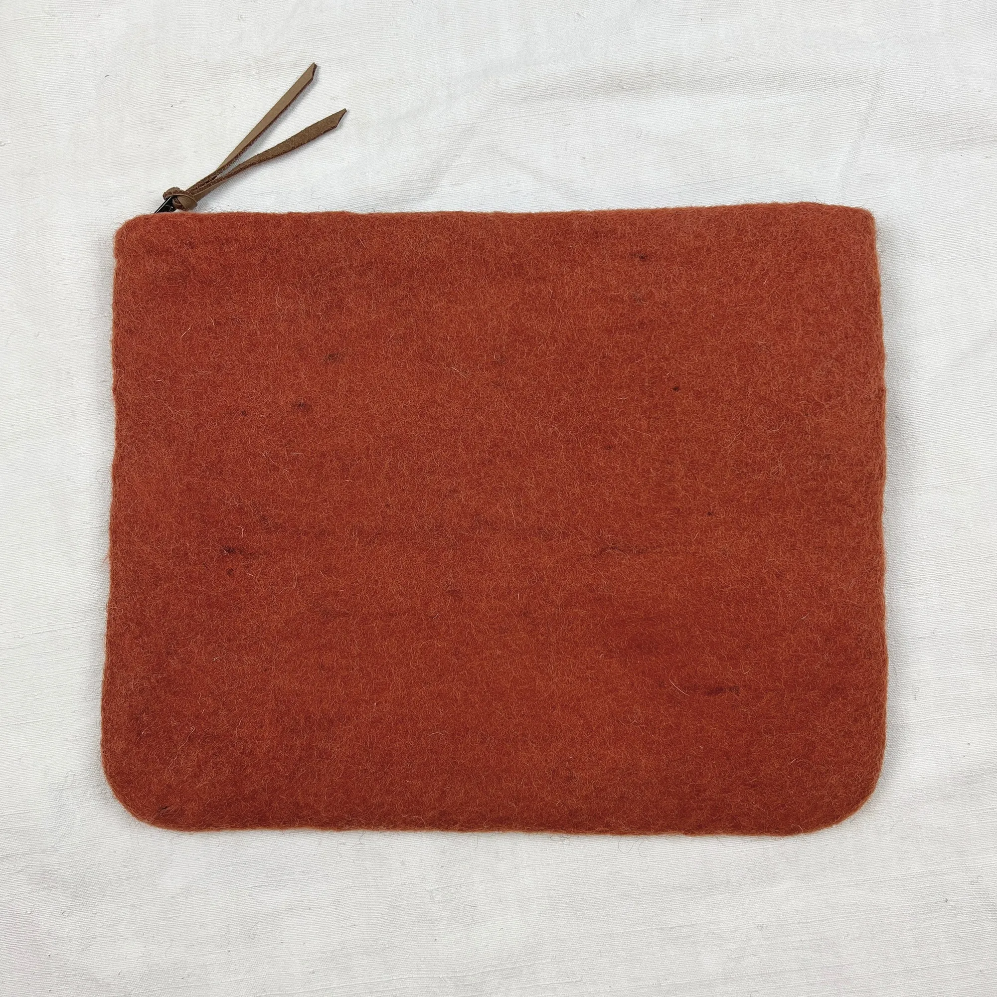 WANGDI Zip Felt Document Pouch Laptop Sleeve (WS)
