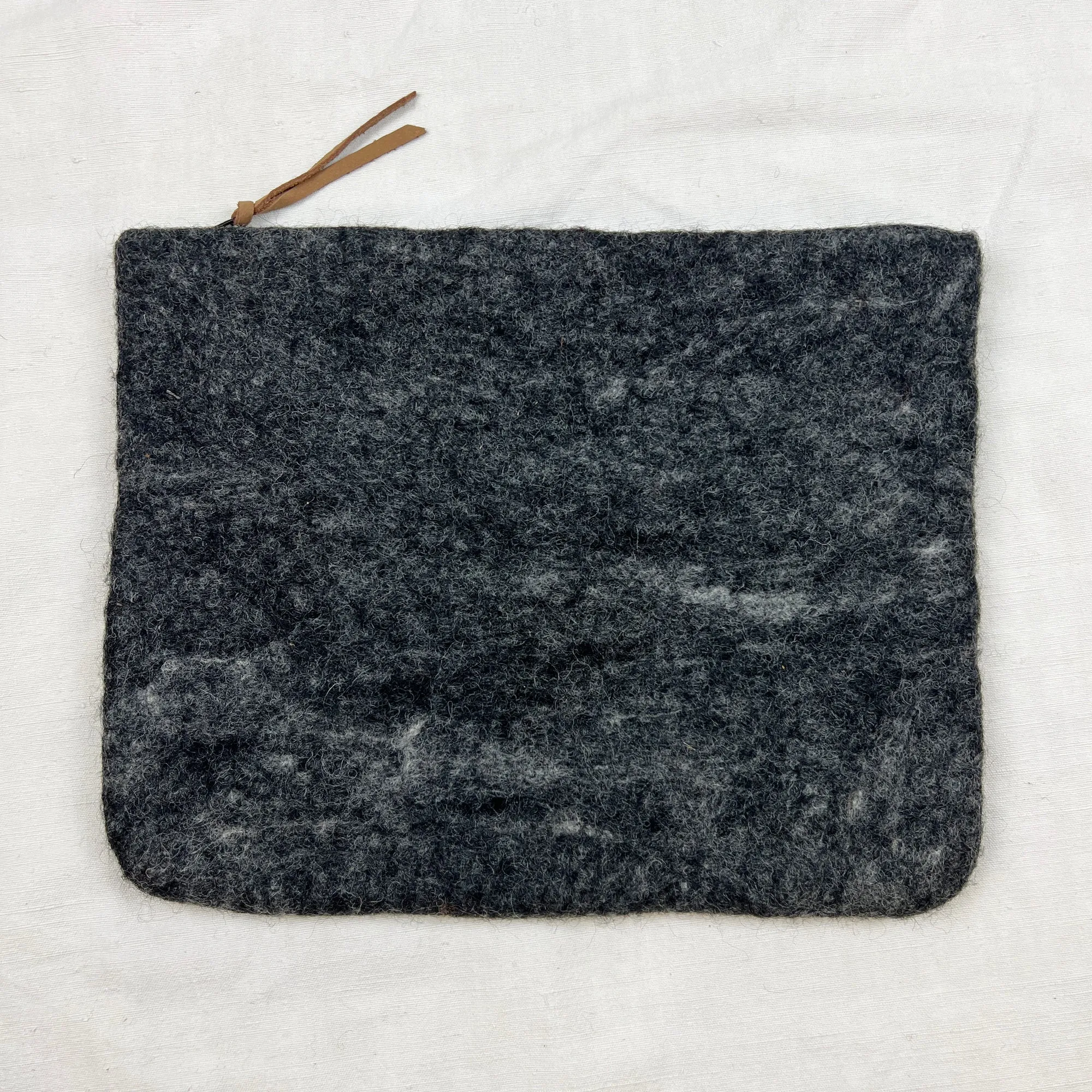 WANGDI Zip Felt Document Pouch Laptop Sleeve (WS)