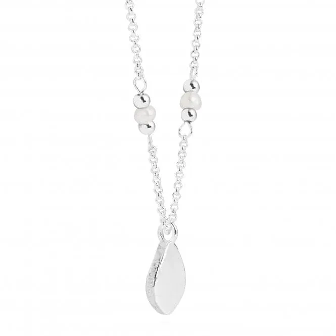 Wellness Gems Silver Pearl 45cm   5cm Extender Necklace 4225