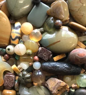 Wild Horse Jasper, Sepentine Jade and More