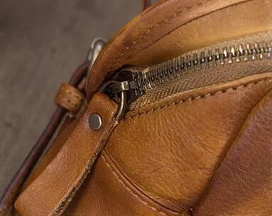 Womens Leather Sling Backpack Purse Chest Pack For Women