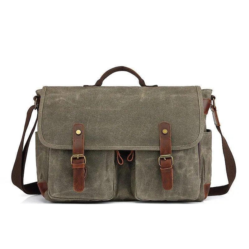 Woosir Mens Work Bag Messenger Fit Laptop 15.6"